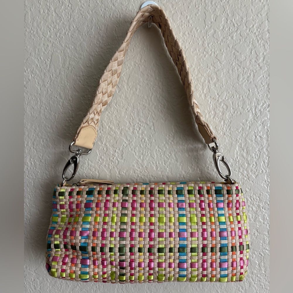 The Sak Vintage 90s Ribbon Woven Bag - Picture 7 of 8